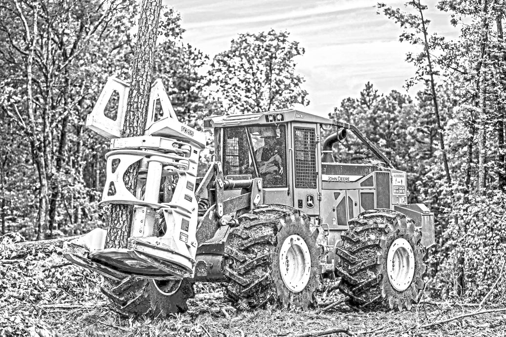 Abatteuses-groupeuses à roues - MSG 1912